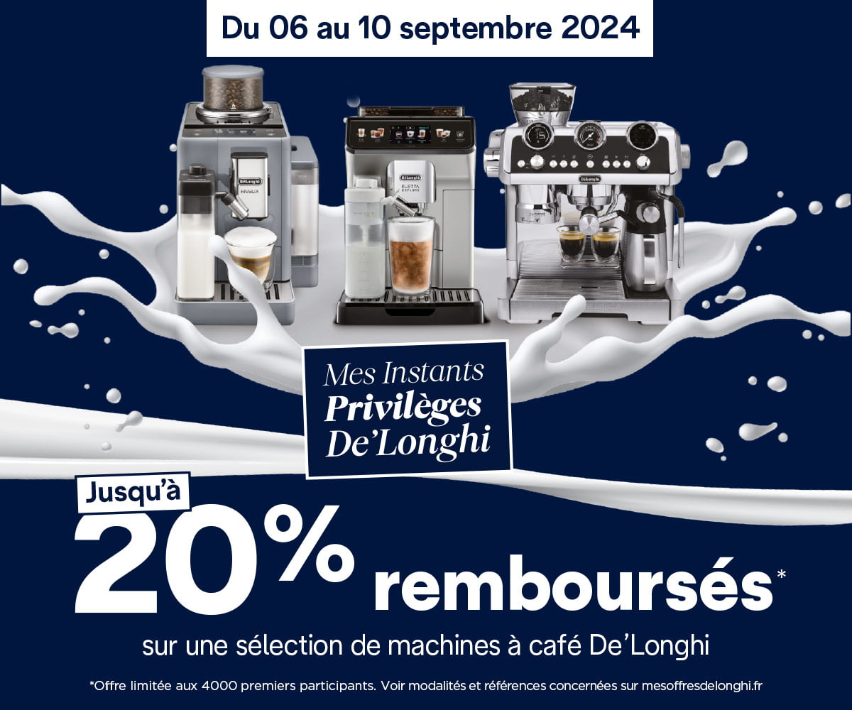 Offre Mes Instants Privilèges De'Longhi