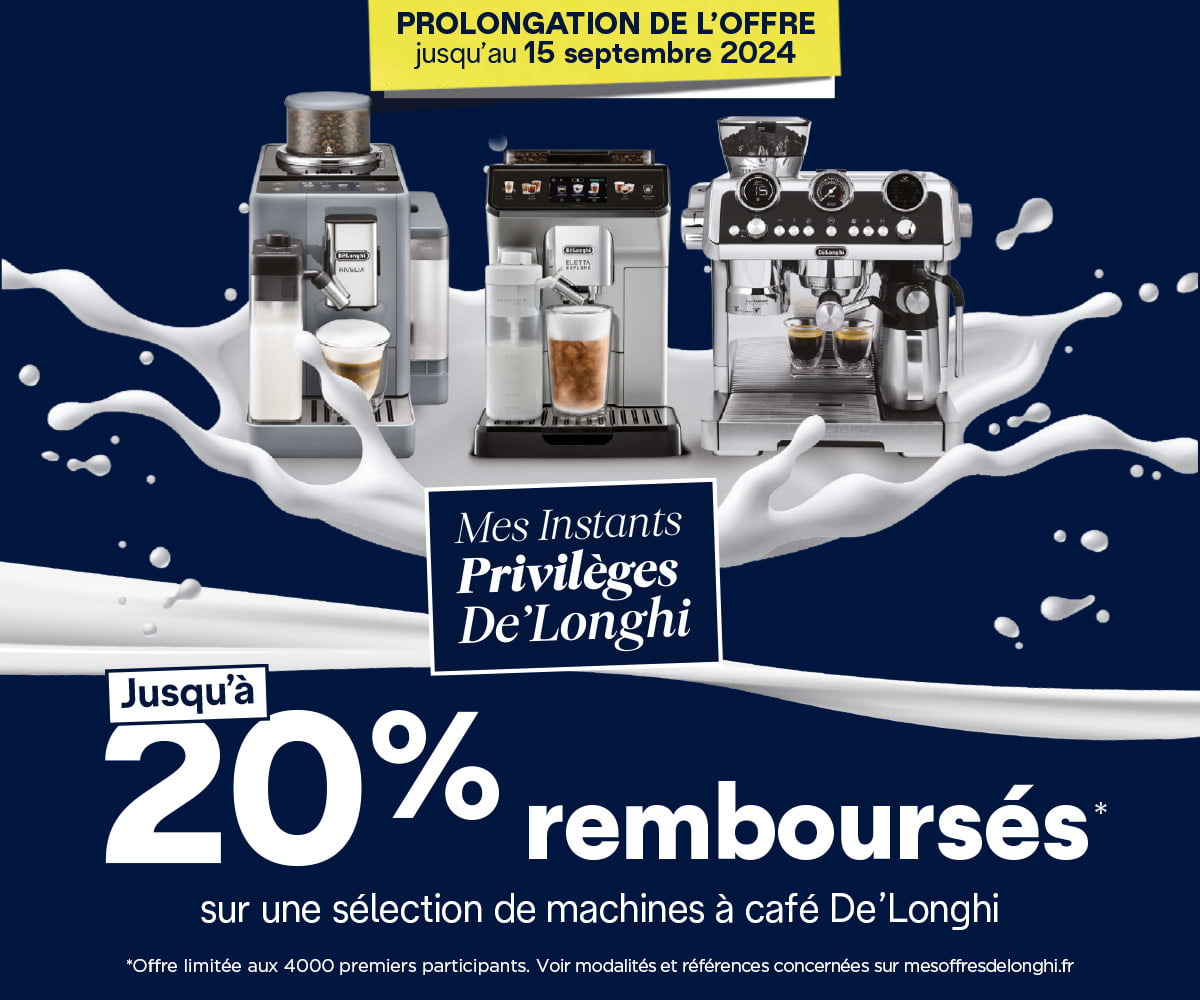 Offre Mes Instants Privilèges De'Longhi